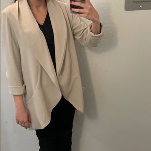 Soft Beige Blazer
